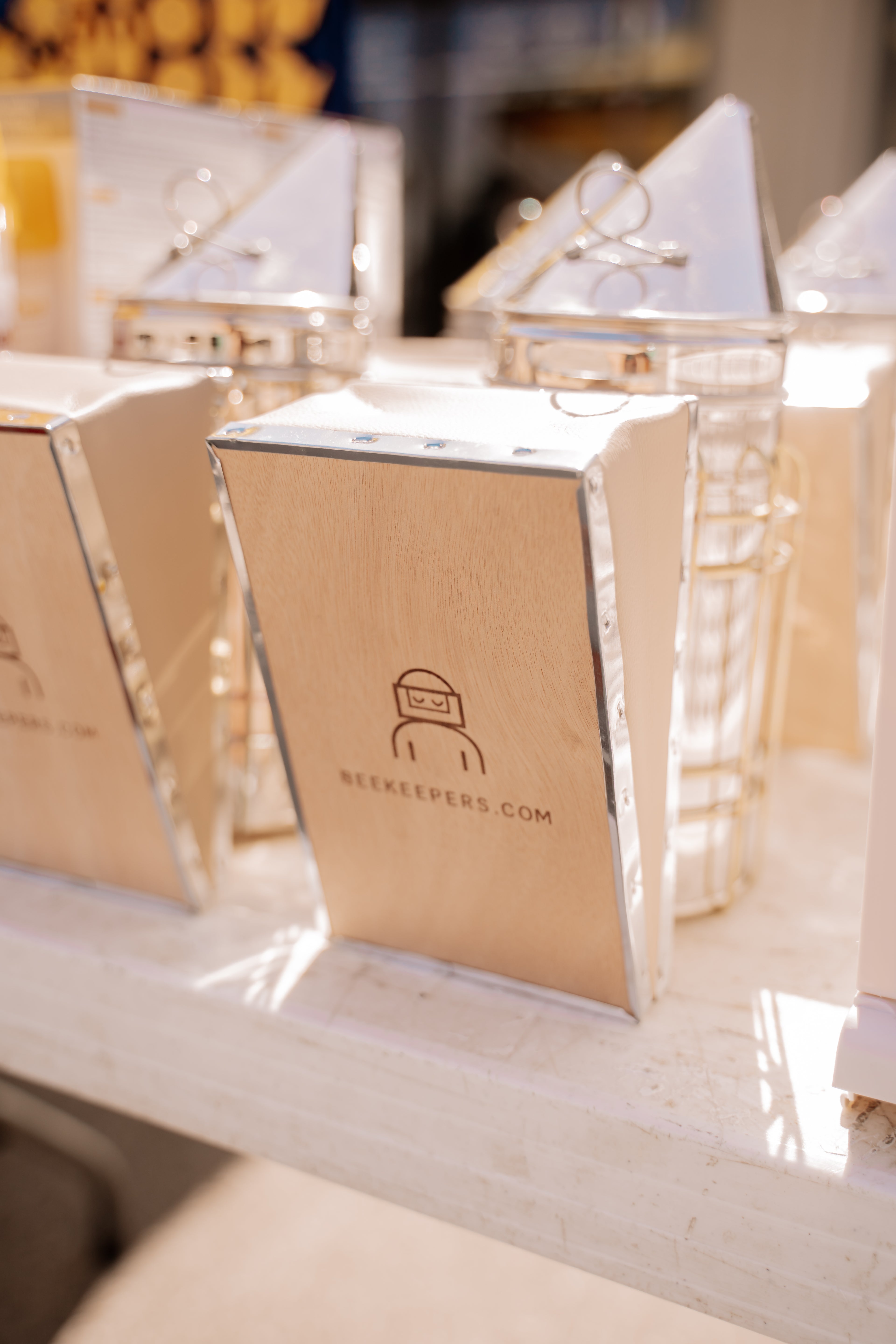 Deluxe Bee Smoker with Guard